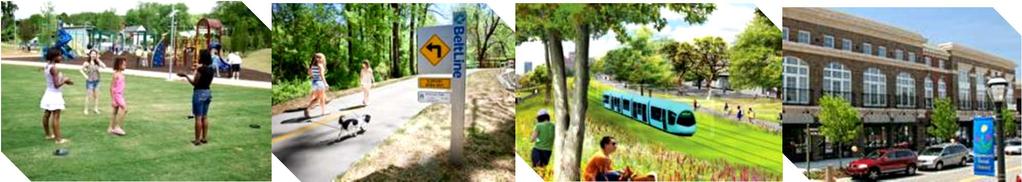 // The Atlanta BeltLine: Key Elements Parks and Arboretum Trails
