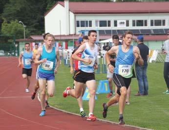 maja, so gledalci v športnem parku v Slovenski Bistrici videli vrsto izjemnih dosežkov. Član celjskega Kladivarja Luka Janežič je v teku na 400 metrov izenačil mlajši članski državni rekord.