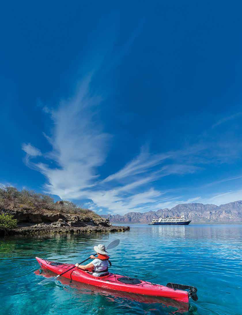 BAJA CALIFORNIA: A REMARKABLE JOURNEY 16 DAYS/15 NIGHTS ABOARD NATIONAL GEOGRAPHIC SEA BIRD AND NATIONAL GEOGRAPHIC SEA LION PRICES FROM: $11,290 to $19,340 (See page 23 for complete prices.