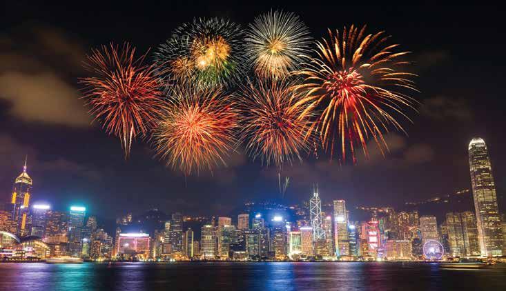Hong Kong HONG KONG EVENTS Fireworks Festival, Victoria Harbour Hong Kong is known as the events capital of Asia and it s not hard to see why, hosting a year-round calendar of traditional