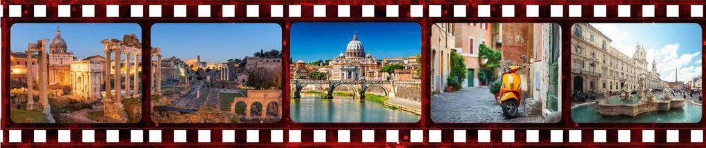 1 June 20th All roads lead to Rome So do ours! We fly from different airports to meet in this beautiful city and start our amazing journey through Italy.