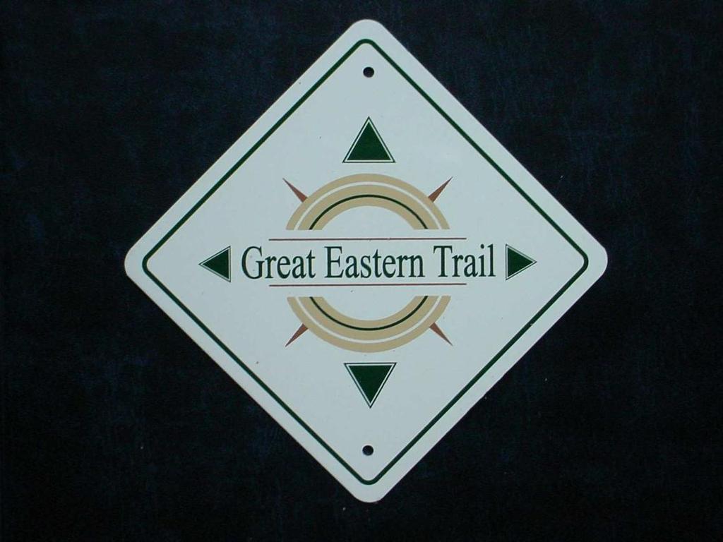 GUIDE TO THE GREAT EASTERN TRAIL IN TENNESSEE FIRST EDITION, SEPTEMBER 2011 Covers Section TN1 Base of Lookout Mountain to Soddy Daisy, TN THIS GUIDE IS NOT