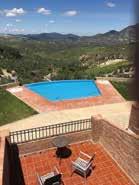 The views from the hotel to the Lijar Mountains are panoramic, especially from the infinity swimming pool.