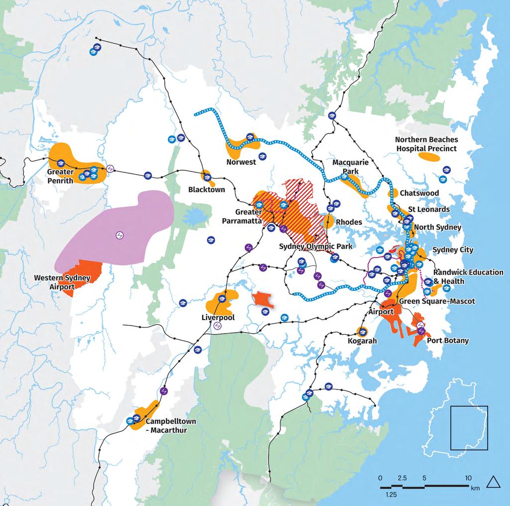 Jobs and skills for the city Greater Sydney s strategic centres and transport