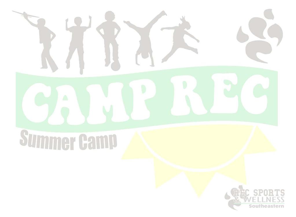 Camp Rec Summer Day Camp Manual for Parents Welcome to our exciting, affordable, prestigious and one of a kind summer camp for children.