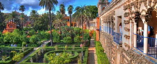 cathedrals);sevilla, Spain El alcazar real (the