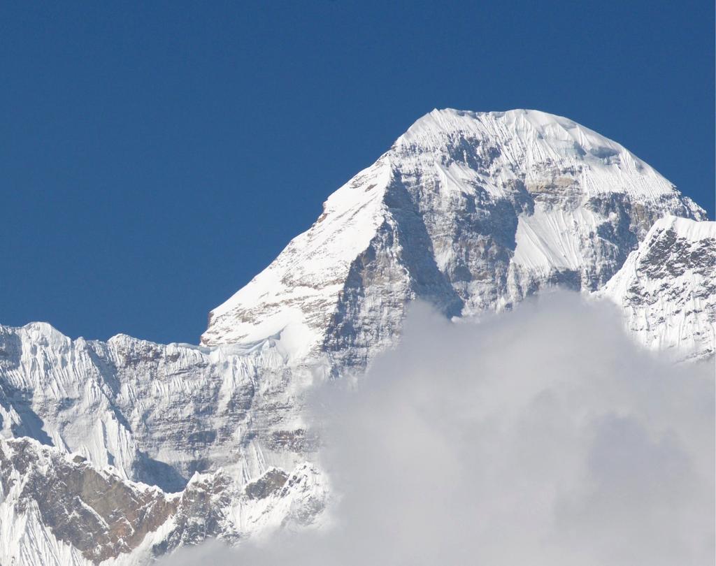 At 7816m Nanda Devi main peak is the 23rd highest independent peak in the world.