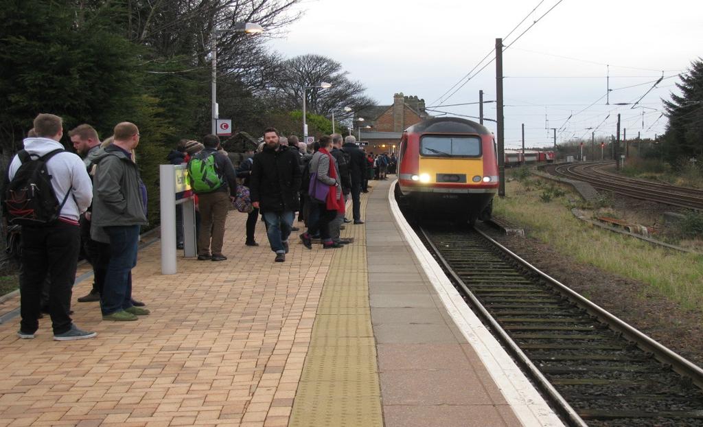 The RAGES Rag SPRING 2017, Issue 68 The newsletter of the Rail Action Group, East of Scotland, bringing members up-to-date with progress on improvements to local rail services.