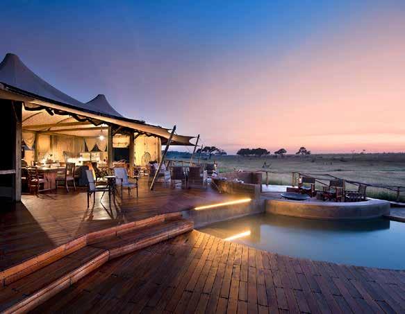 SOMALISA CAMP Hwange National Park, Zimbabwe Somalisa Camp is set in a private concession in the heart of Hwange National Park, which is known as the land of the giants for its big