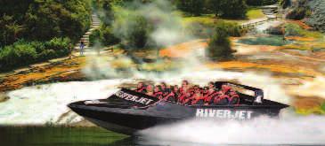 THERMAL SAFARI Scenic jetboat ride Jetboat thrill ride Entry to Orakei Korako geothermal wonderland THE SQUEEZE Scenic jetboat ride Wading, squeezing and climbing through thermal stream Swimming in