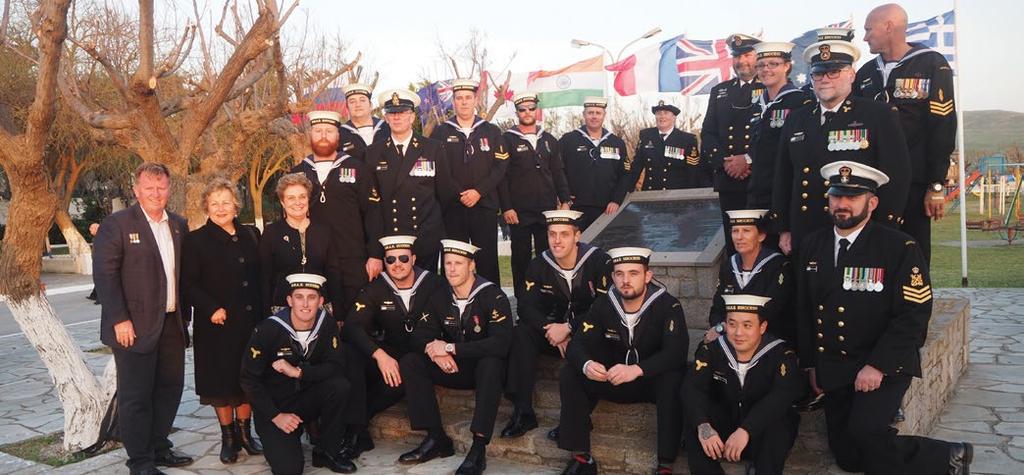 2015 - Anzac Centenary Commemorations on Lemnos and Athens - The Centenary of Anzac events were held in Greece and were the most extensive ever held.