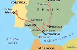 Torremolinos Day 8 Torremolinos / Optional Gibraltar Tour Day 9 Torremolinos / Malaga / Home-Hosted Lunch Day 10 Torremolinos / Ronda / Seville Day 11 Seville /