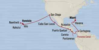 1-5 Cruisig the Pacific Ocea Apr 12 Cruisig the Pacific Ocea Apr 6 Los Ageles, Califoria Disembark 8 am Apr 13 Puerto Quetzal, Guatemala 8 am 5 pm MARINA MAR 19, 2018 Apr 14 Corito, Nicaragua 8 am 5