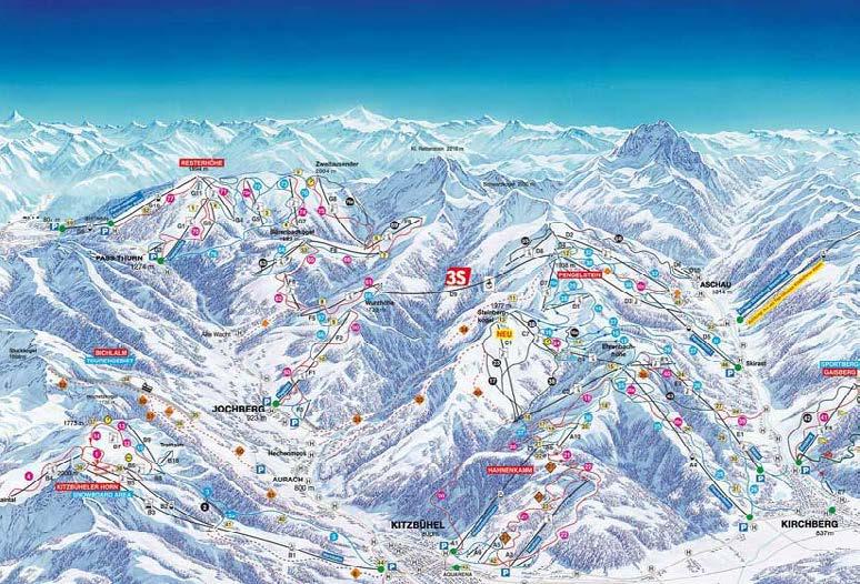 skiing Kitzbühel