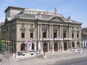 Suggested venues for social events Gala evening and reception Geneva offers a large choice of prestigious venues for gala events: Grand Théâtre The Geneva Opera House, with its