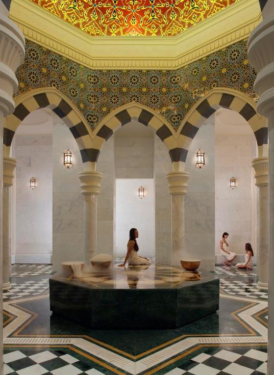 Traveler Awards, Best Wellness Spa (2014), Conde Nast Traveler Middle East Awards (2013) and the Luxury Spa awards, Best Luxury Hotel spa