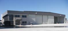 Business Jet Center Hangar 9 Corporate Oakland, CA 2013 Design / Builder for a corporate flight department facility comprised of a 30,000 SF hangar and 9,900 SF office space/support area.
