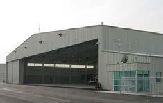 , the proposal entails a series of new hangar facilities comprised of separate leasable 5,600 SF hangars with shop/office support spaces,