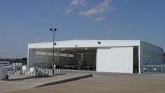Business Jet Center Corporate Hangar L Dallas, TX 2001 Architect for an 18,000 SF hangar and a two story, 6,000 SF office / shop lean-to.