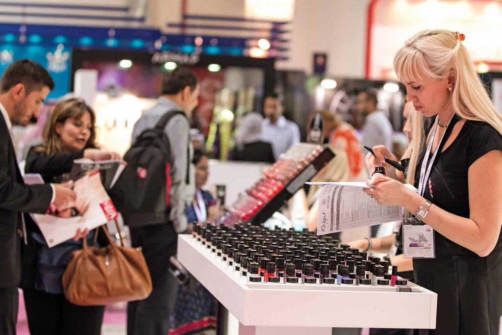 Exhibitor Profile more diverse, with an organic growth in numbers 828 exhibitors from 51 countries occupied 23,120 sqm at Beautyworld Middle East 2012, an impressive