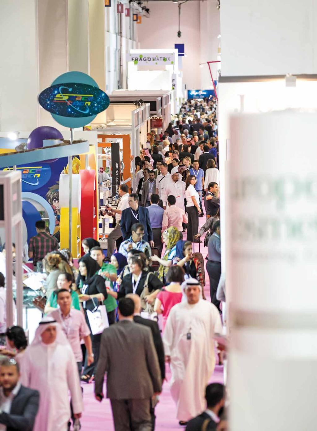 Visitor Profile increased interest accompanied by a staggering growth spurt Beautyworld Middle East 2012 welcomed 22,243 visitors from 122 countries, a staggering 22% increase on 2011 s already