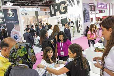 Beautyworld Middle East gathers: Buyers / Dealers Manufacturers Retailers / Wholesalers Importers / Exporters Visitors reasons for attending the show (all figures in %) Distributors Hotel / Spa