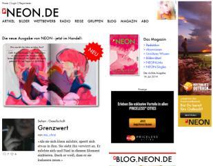 neon.de Neon, Tourism NT, Tourism Australia, HM Touristik, The Job Shack Print and online campaign