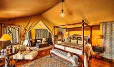Perched on the edge of an escarpment with unhindered views across the Laikipia plains to Mt Kenya, Loisaba Tented Camp is the ultimate blend of sophistication and nature.