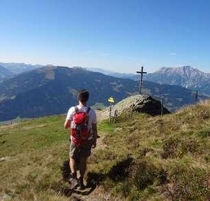 Itinerary Day 1: Individual arrival to Maishofen Day 2: From Maishofen to Maria Alm 15 km + 1220 m 1190 m You start with a marvellous tour over the Kammereggalm to the Schwalbenwand, the famous