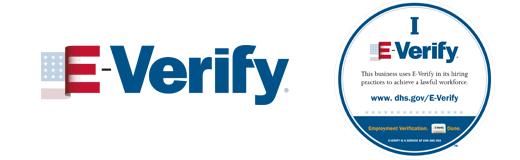 E-Verify Outreach Free Webinars Content for your newsletters Authorization to use the E-Verify Logo and Name and I E-Verify Seal Add E-Verify to your job announcements Example: Our company uses