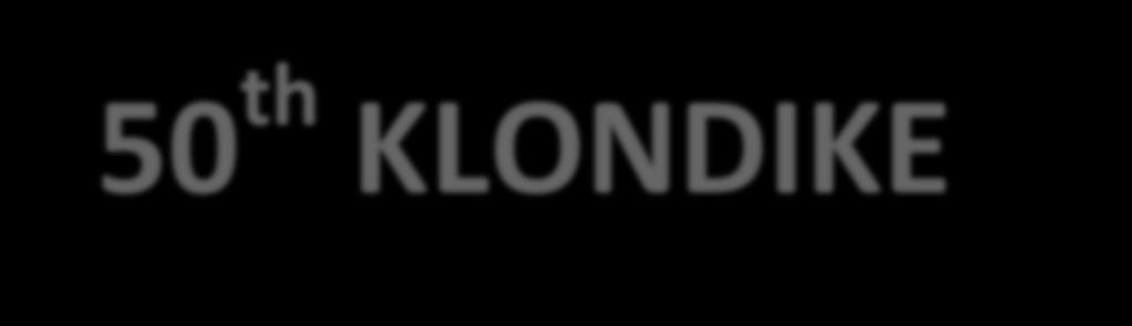 RARITAN VALLEY DISTRICT Presents 50 th KLONDIKE Est.