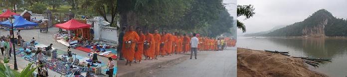 Hundreds of monks in long lines captured on camera is among the best photo souvenir of your stay in Luang Prabang.
