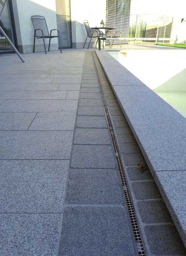 Препораки BG-TE канални калапи за балкони Одвод за балкони во оптимална форма BG-TE каналните