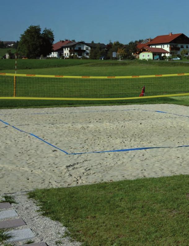 подлоги (на пример: песок, трева-одбојкарски терени).
