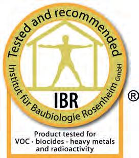 The applicant will have to reapply for these tests. IBR Institut für Baubiologie GmbH D-83022 Rosenheim Münchener Straße 18 Tel.