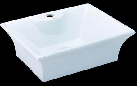 $99+GST BD6207 RECTANGLE ABOVE COUNTER BASIN