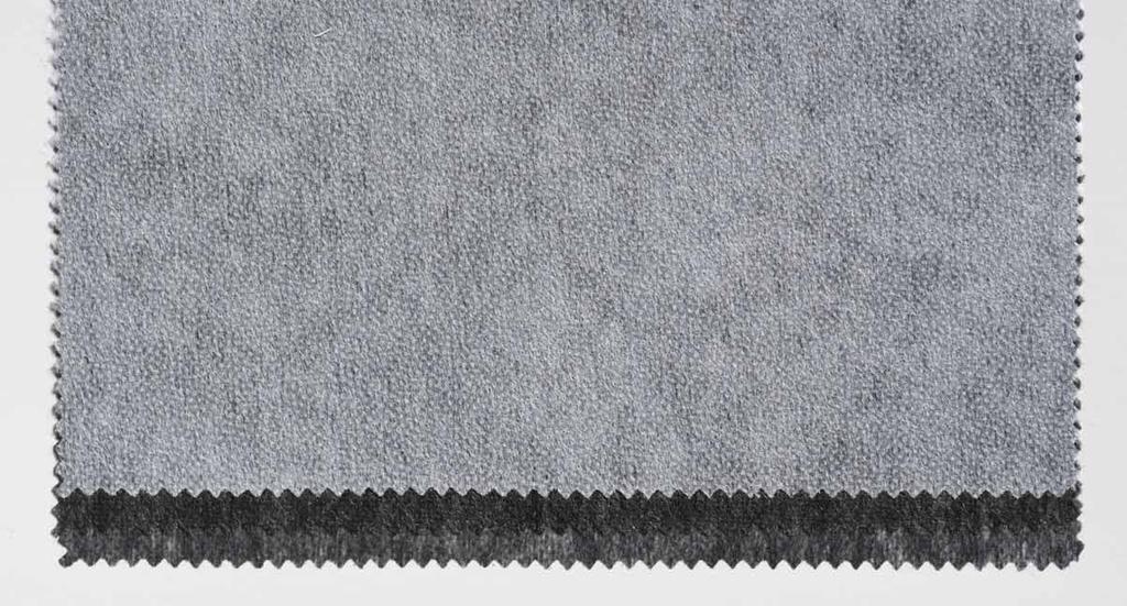Sarah 3225 Light weight non-woven fusible interlining 3225 White, Charcoal,