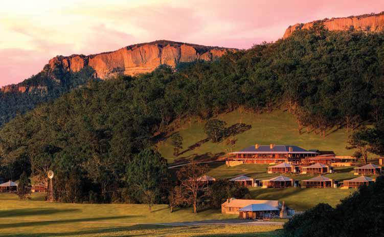 combining absolute luxury with a quintessential Australian bush experience Emirates One&Only Wolgan Valley Wolgan Valley, New South Wales Emirates One&Only Wolgan Valley is an ultraluxury
