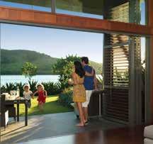 Gracefully positioned on the Dent Passage waterfront within a lush tropical setting, the luxury Yacht Club Villas symbolise the new vision of Hamilton Island.