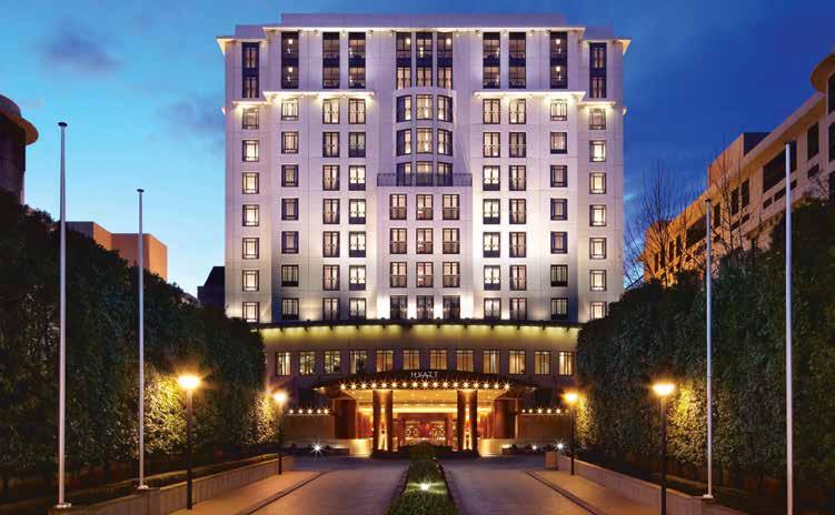 luxury accommodation in the heart of the city Park Hyatt M elbourne Melbourne, Victoria Centrally located overlooking St.