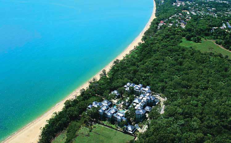 a beachfront resort offering total indulgence Pullman Palm Cove Sea Temple Resort & Spa Palm Cove, Queensland Pullman Palm Cove Sea Temple Resort & Spa has been designed with total indulgence in mind.