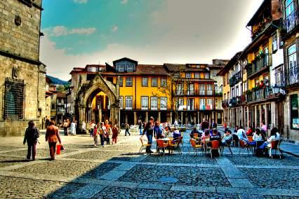4 Guimarães Guimarães is in the district of Braga, just 55 kilometres from Porto.