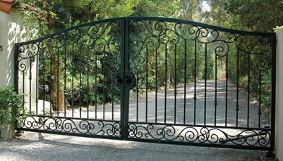 Grand Estate gates are