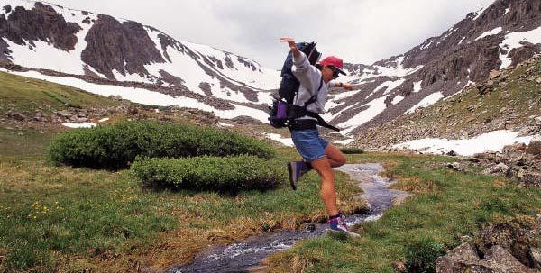 Even though your walking pace may not be very fast (the average hiker travels 2 miles per hour), you are expending a lot of