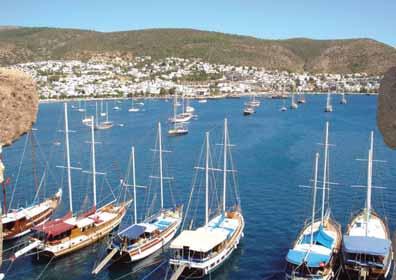 BODRUM AND GREEK ISLANDS - 8 Days / 7 nights DAY 1 Sunday We board the Gulet at Bodrum around 3:30 pm. Relax with a welcome drink at the pre-cruise information session.