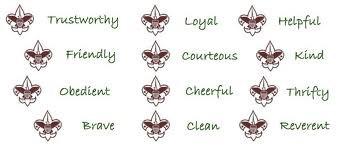 THE CAMP LAW The principles of the Scout Oath and Law are the guiding principles of the Loud Thunder Scout Reservation.
