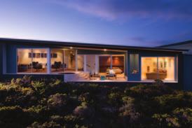 The lodge s 21 luxurious suites are situated along Kangaroo Island s coastline, providing visitors with