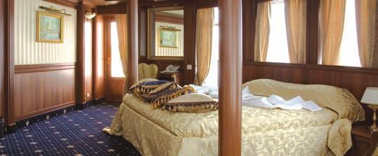 M.S. Volga Dream LAND / CRUISE RATES (per person, double occupancy) Cabins Decks Rates 101 to 108 Cabin Deck $5,995 Standard Cabin. Twin beds. Single supplement of $2,500.