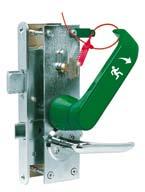 Special locks/emergency evacuation locks FAS 981 For emergency exit doors FAS 981 Latch bolt lock Emergency exit doors for community centers, industrial premises, shops and offices for which secure,