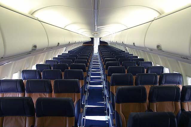 Slika 2: Razporeditev sedežev v trupu letala A320 (Vir: http://www.airbus.